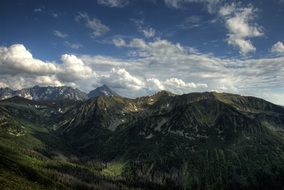 Tatry Poland Czerwone Wierchy mountain panorama