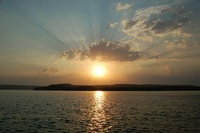 Evening river