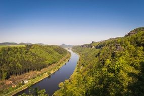 wonderful Elbe Saxon, Switzerland