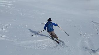 Skiing Backcountry