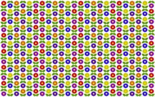 Colorful Flowers spring pattern