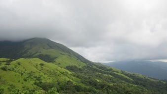 Green Karnataka mountains