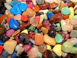 Picture of colorful Gemstones