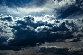 dark furry Clouds scene