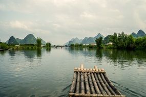 wooden rafting for rafting in china