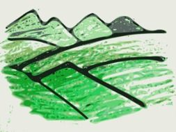 incredibly handsome Hill Mountains drwing
