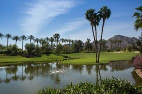 stunning gorgeous Golf Course Landscape