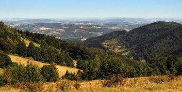 Landscape of Island Beskids