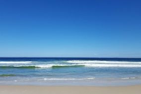 waves on the sea beach