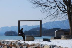 Picture of the Korean monument