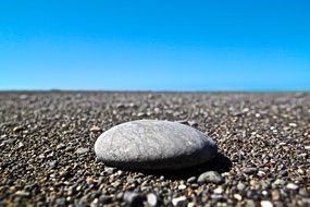 Stone on the beach