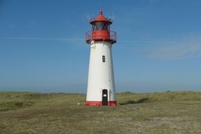 lighthouse near the north sea in summer, germany, sylt