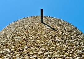 wall made of natural stone