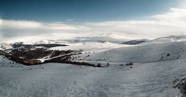 panoramic view of tsaghkadzor ski resort