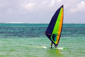 African ocean windsurf