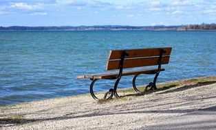 Bench Lake Chiemsee