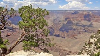 sunny day in Grand Canyon, USA