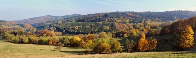 stunning Panorama Autumn