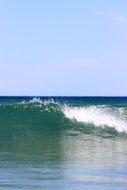emerald ocean wave in Australia