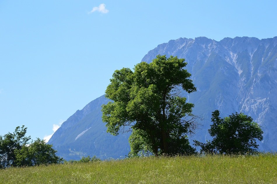 extraordinary beautiful Sautens Mountains