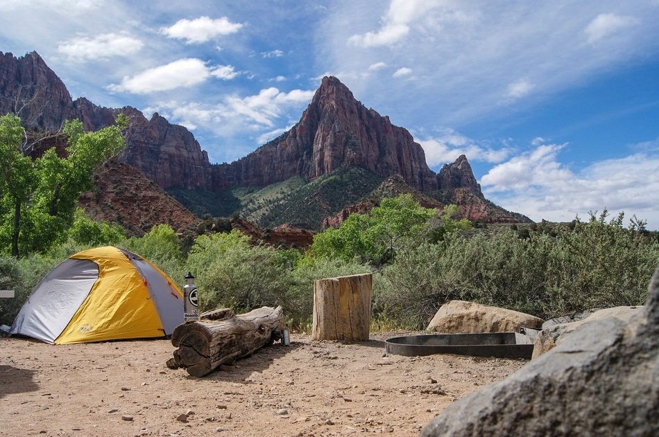 Tent For Camping in the mountains
