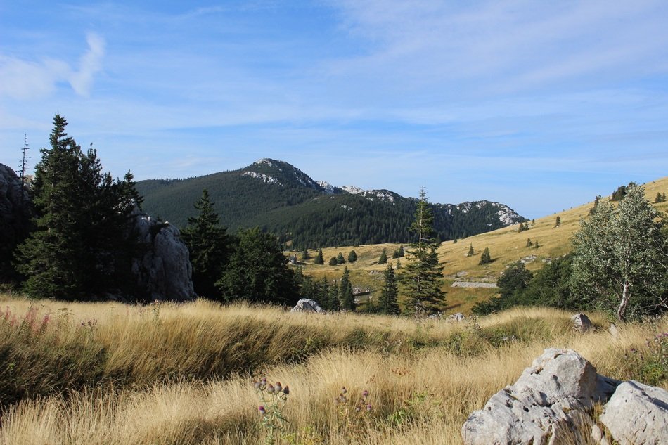 Hills and Mountain in croatia