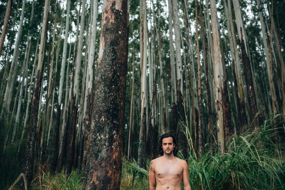 man in the jungle