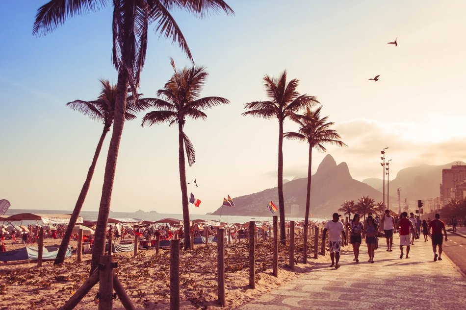 Copacabana promenade