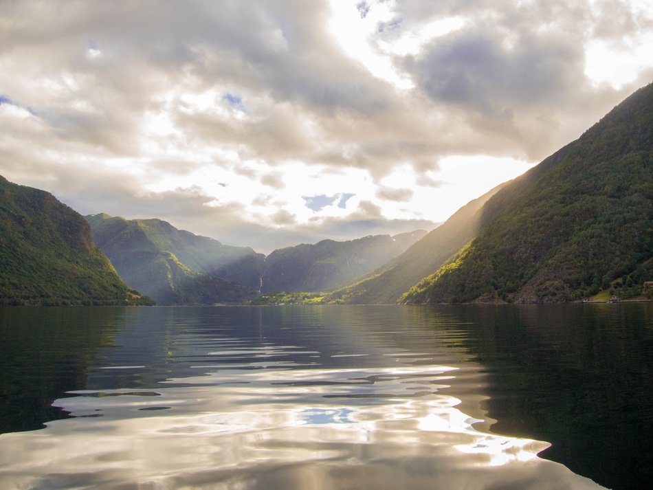 boat trip in the fjords in Norway