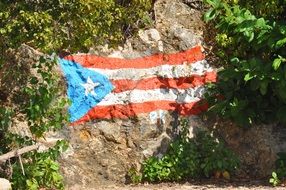 Puerto Rico Mountain Rock Wall