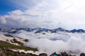 High mountain tops