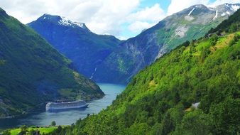 incredibly handsome Norway Fjord