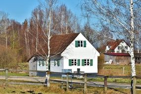rural farm house