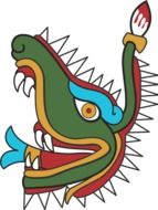 Mexico Crocodile drawing
