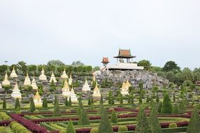 panorama of a landscape park