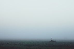 morning mist over the sea