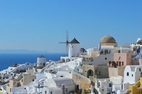 building on an island in greece