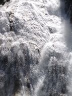 landscape of White waterfall flow
