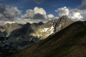 Tatry Poland Czerwone Wierchy Mountain Landscape