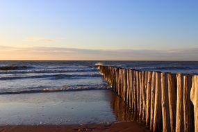 fence in the north sea