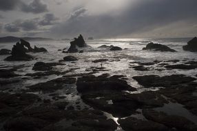 Landscape of Ocean Coastline