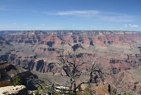 rocky landscape in the grand canyon