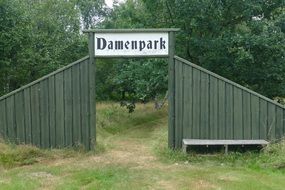 Historically damenpark
