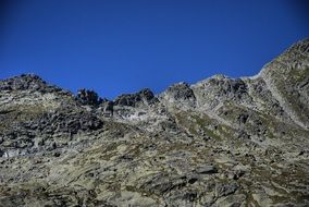 Great Tatry Bystre Sedlo Slovakia Mountain view