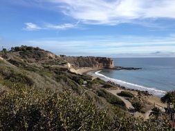 coast near the Pacific Ocean