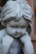 stone garden statue of an angel