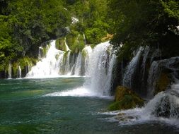 Landscape of beautiful Waterfalls