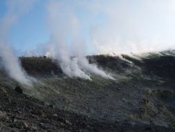 Volcano in Sicily