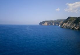 Landscape with the Mountains on Greek Island