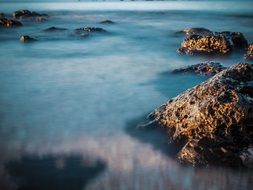 clouds over the coast of sardinia